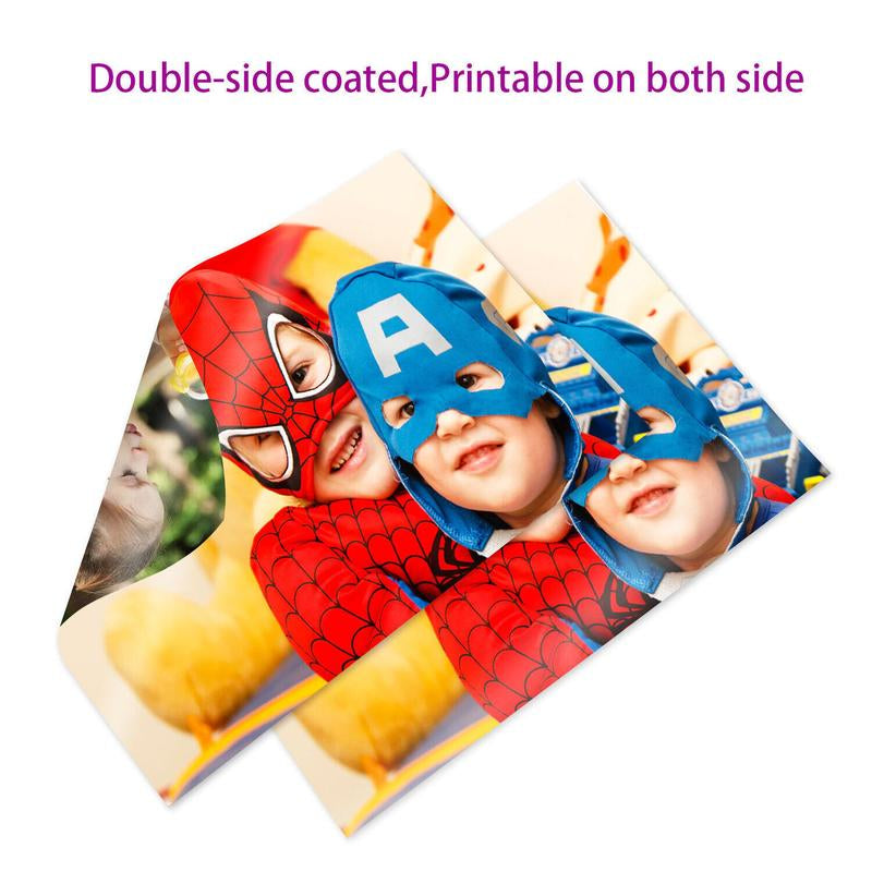 Koala Glossy Photo Paper Bundle – 3 Types (115Gsm/180Gsm/260Gsm Double-Sided) – 100 Sheets Each – Inkjet Printer Compatible"