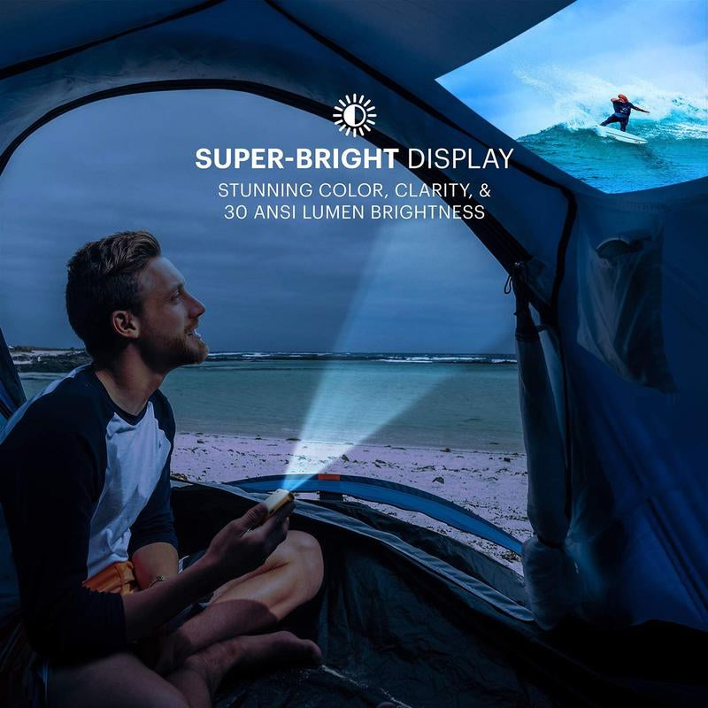 Kodak Ultra Mini Portable Projector - HD 1080P Support LED DLP Rechargeable Pico Projector