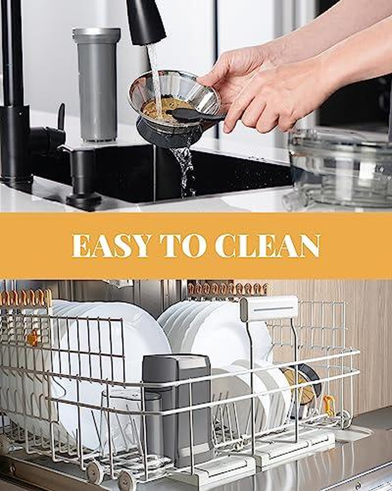 800W Juicer with 3" Wide Feed Chute, Titanium Blades & Dual Speeds — Easy Juice Extractor for Fruits & Veggies