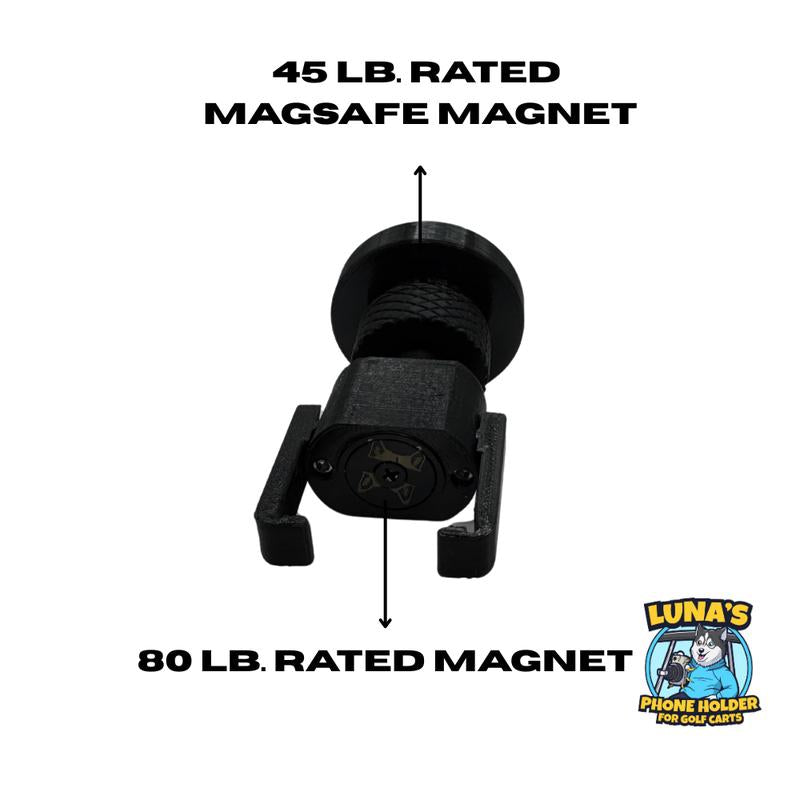 Lunas Golf Cart Mount for Mag Safe Compatible Phones