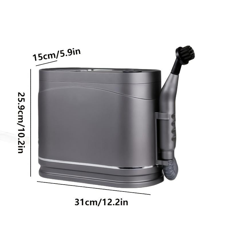 99% Sterilize Handheld Steam Cleaner | 1.2L & 11 Tools for Tile Grout/Car/Sofa | Rechargeable Cordless Carpet