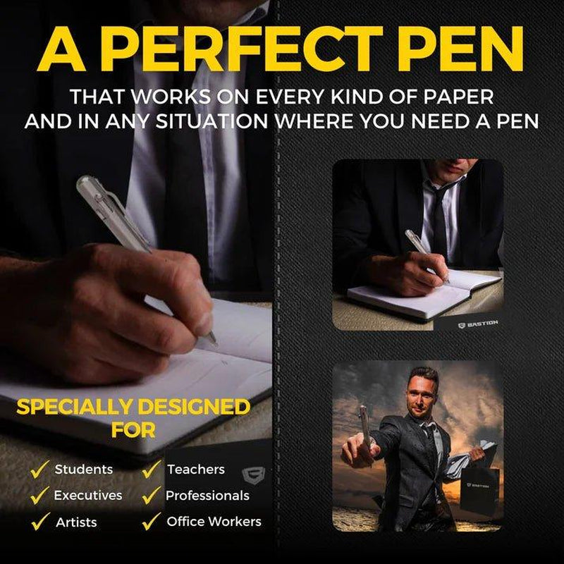 Titanium - Bolt Action Pen by Bastion®