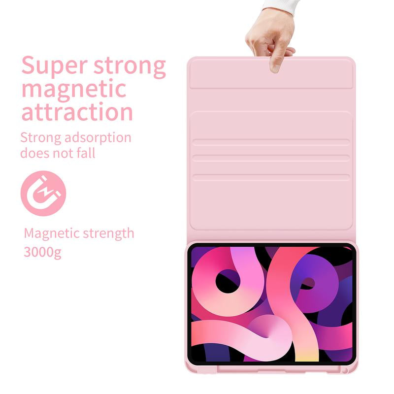STWMOOCE Ipad Keyboard Case with Pencil Holder for 10.2" 7/8/9Th Gen, 10.9" 10Th Gen Ipad/Air4/5Th,11" Air(M2/M3)/Pro 2/3/4Th/A16 -Wireless Pink Cover