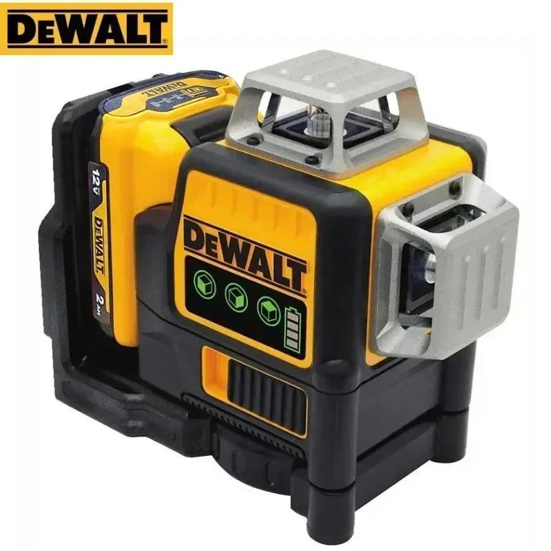 DEWALT Laser Level DW089LG Self Levelling 12 Line 3 X 360 Degrees Green Beam 12V MAX Li-Ion Battery Lasers Laser Level