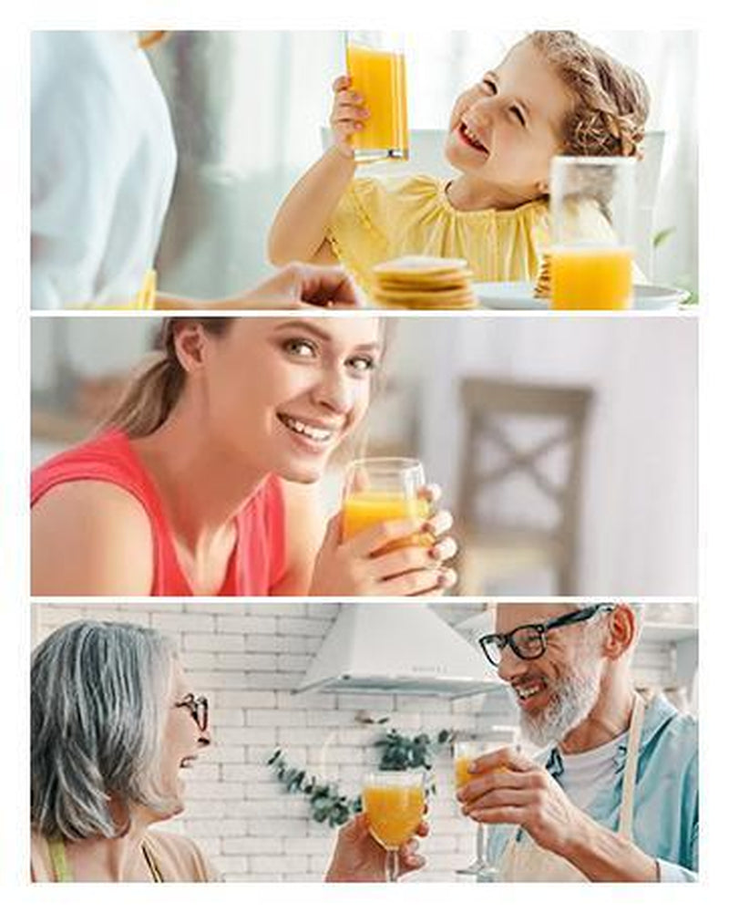 800W Juicer with 3" Wide Feed Chute, Titanium Blades & Dual Speeds — Easy Juice Extractor for Fruits & Veggies