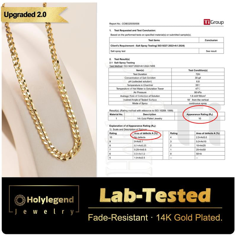 Holylegend 14K Real Gold-Plated Game Controller Necklace, Sony-Inspired CZ Diamond Pendant, 24" Rope & Cuban Chain, Hip Hop Jewelry Gift for Playstation Fans