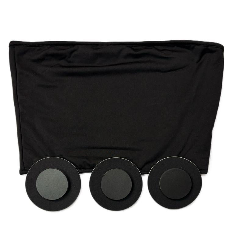 Ostopaix Complete Sound Blocking Kit - 3 Noise Preventing Disks & Ultra Soft Black Band