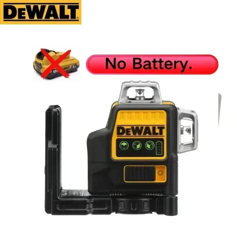 DEWALT Laser Level DW089LG Self Levelling 12 Line 3 X 360 Degrees Green Beam 12V MAX Li-Ion Battery Lasers Laser Level