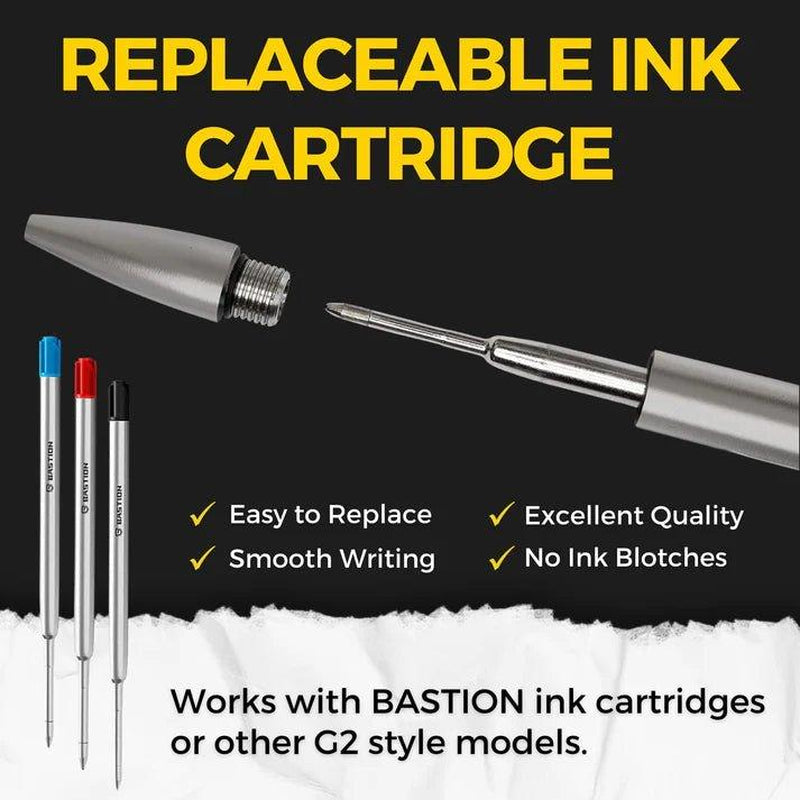 Titanium - Bolt Action Pen by Bastion®