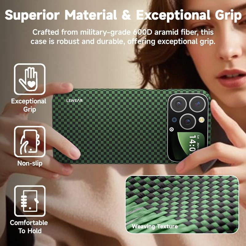 1. 75-Inch AMOLED HD Screen Phone Case, Magnetic Mobile Phone Wireless Charging, Ultra-Thin Design, BT Camera Real-Time Preview, BT Message, IP68 Waterproof, Music, Weather, Calculator, Timer, 10-Second Video Dial Customization, Practical Gadgets, Gift