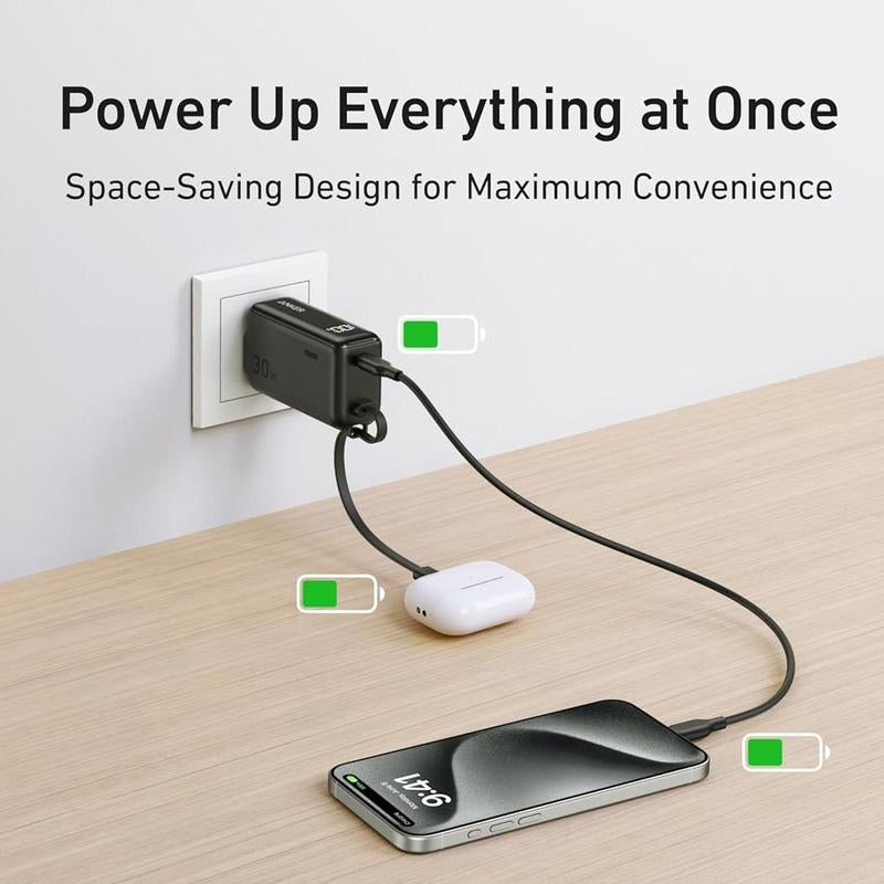 Anker Nano Adapter + 3-In-1 Power Bank (Lightning/Usb-C)