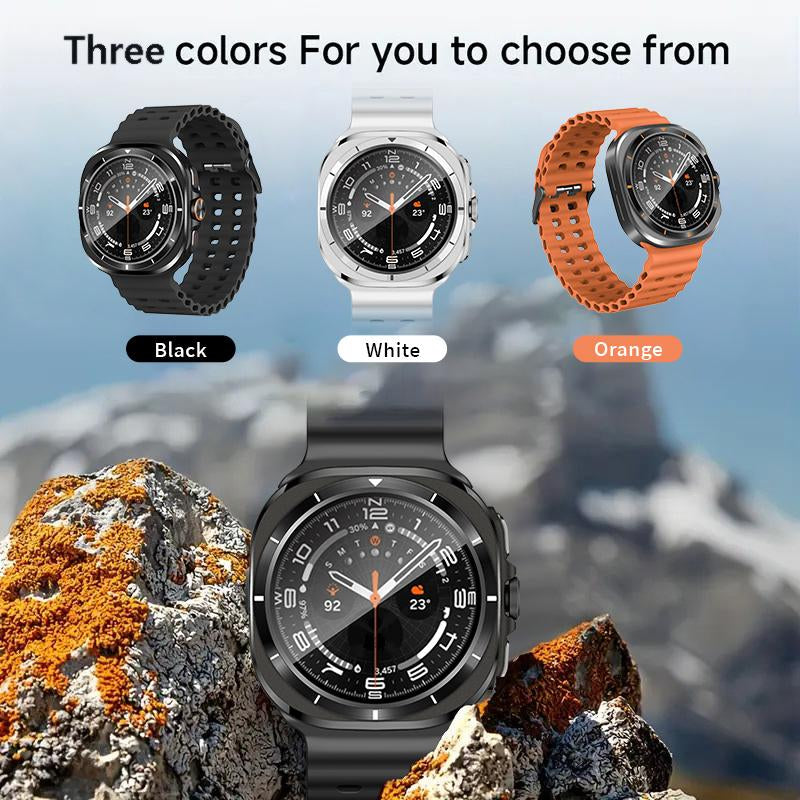 W&O Wireless Smartwatches , Full Touch Display, Weather Forecasts, Remote Camera Control, Music Management - USB Rechargeable, for Android & for Iphone - Perfect Christmas and New Year Gift