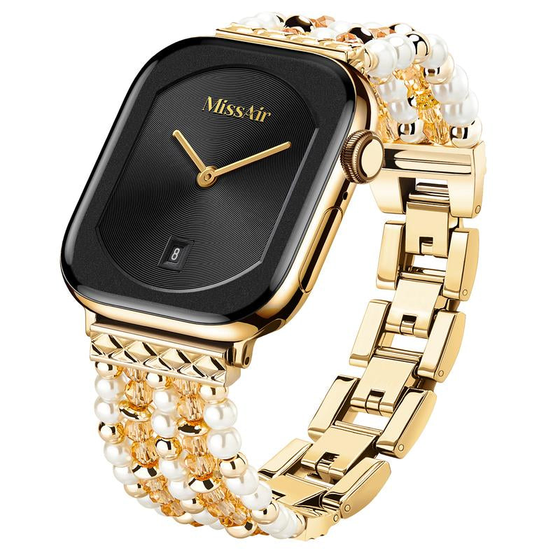 MISSAIR Band Compatible with Apple Watch Series 10-1, SE, Ultra - Adjustable Women Wristband Wearable Accessories