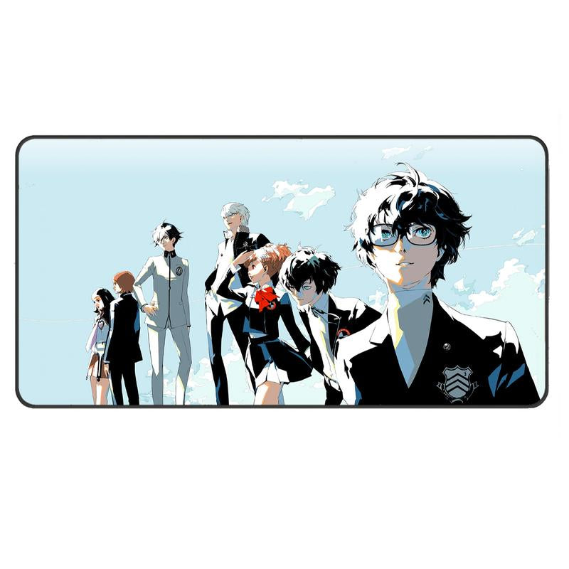 Extra Large Anime Gaming Mousepad - JRPG, Anime Mat with Anti-Slip Rubber Base, Gaming Deskmat