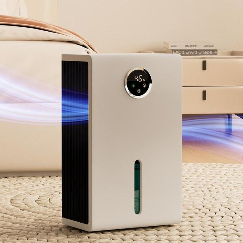 Portable Smart Dehumidifier,Air Purification with 7 Color LED Lights &Touch Screen, Ultra-Quiet Energy-Saving for Home Bedrooms Office Large Spaces