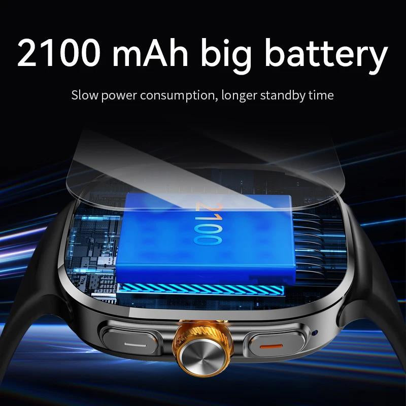 NEW M99 Smartwatch 2.4Inch Larger Screen with 190 ° Rotary Camera GPS Position WIFI Connect App Download Android 10.0 Smart Watch