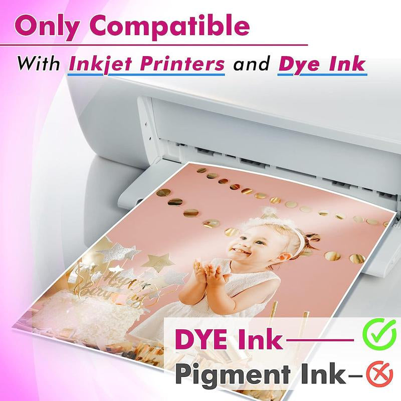 Koala Glossy Photo Paper Bundle – 3 Types (115Gsm/180Gsm/260Gsm Double-Sided) – 100 Sheets Each – Inkjet Printer Compatible"