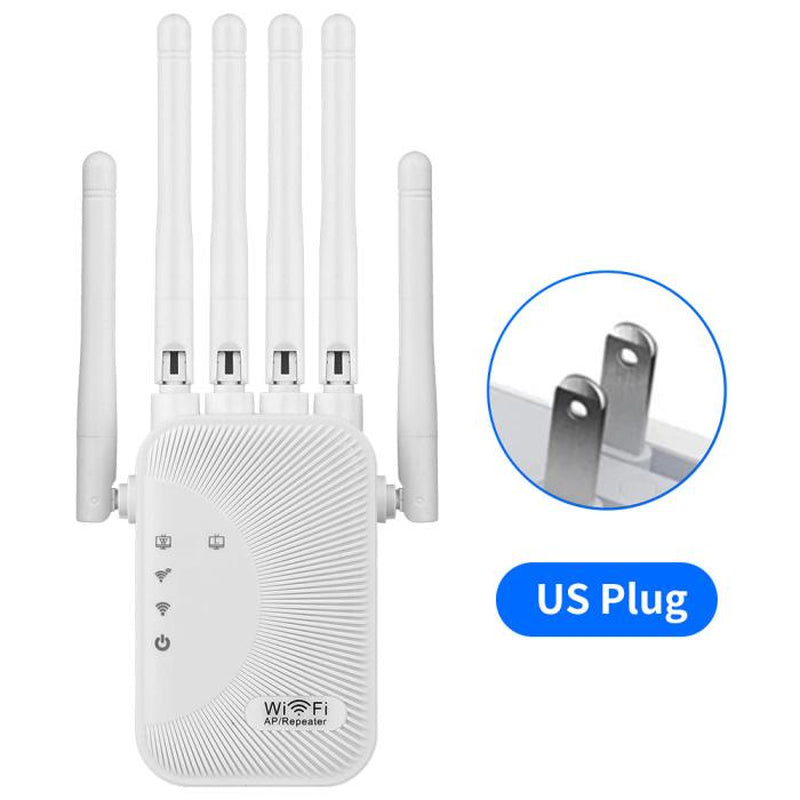Wifi Extender, 300 Mbps Dual Band (5Ghz/2.4Ghz) Signal Booster, Repeater with Ethernet Port for Home, Gifts Wifi Extender Wifi Portable Range Indoor