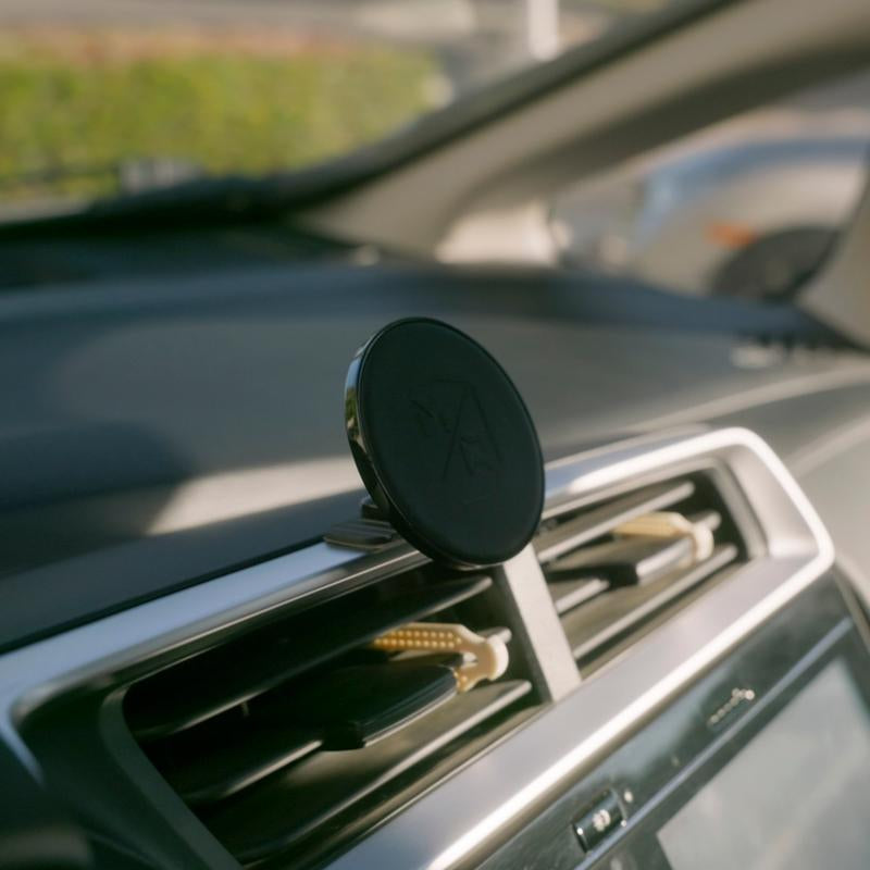 MOB ARMOR Mobnetic Slim Non-Charging MagsafeĀ® Phone Mount for All Dashboards - Compact & Strong Magnetic Holder with Curved Surface Compatibility
