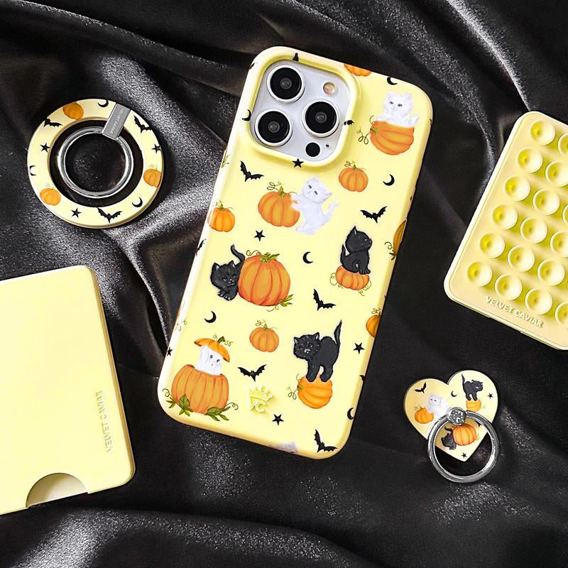 Velvet Caviar Yellow Mightygrip Magsafe Mount - Suction Cup Phone Case Mount Compatible with Magsafe Devices Only - Magnetic Silicone Grip