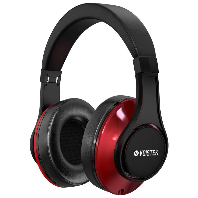 Bluetooth Headphones over Ear, 40H Playtime & 3D Music Modes, Wireless Headset with Mic, Hifi Stereo, Foldable & Lightweight, Deep Bass for Home, Office, Cellphone, PC, Etc.