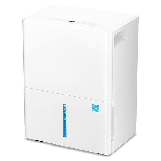 Xbeauty Home Dehumidifier, 50 Pint 4500 Square Feet Whole House Dehumidifier, Three LED Light Colors 4L Water Tank with Sleep Mode and Auto Defrost