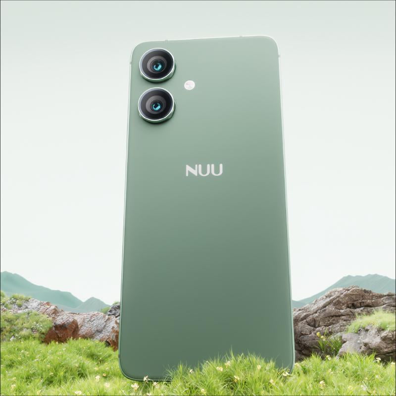 NUU N20 Basic Cell Phone Android 14 Unlocked for T-Mobile and More ,12GB( 6GB RAM + 6GB Virtual RAM )/128GB, Perfect for Teenagers, Dual SIM 4G, Octa-Core 6.6" 90Hz HD+, Fingerprint 1 Year USA Warranty