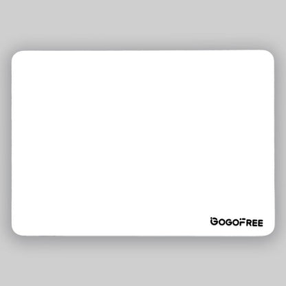 GOGOFREE Premium Tempered Glass Mouse Pad - Ultra-Smooth Gaming & Office Surface, Non-Slip Base, Durable & Easy to Clean - Ideal for Gamers & Professionals