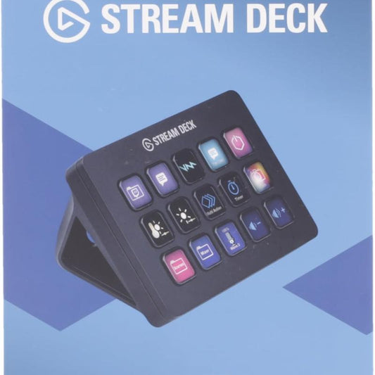 Elgato Stream Deck MK.2 Studio Controller with 15 Macro Keys, Trigger Actions in Apps, Works with Mac & PC, Ideal for OBS, Twitch, Youtube & More