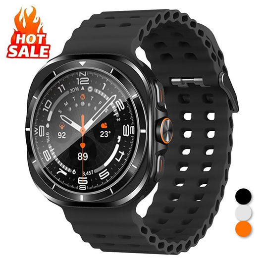 W&O Wireless Smartwatches , Full Touch Display, Weather Forecasts, Remote Camera Control, Music Management - USB Rechargeable, for Android & for Iphone - Perfect Christmas and New Year Gift