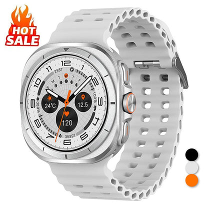 W&O Wireless Smartwatches , Full Touch Display, Weather Forecasts, Remote Camera Control, Music Management - USB Rechargeable, for Android & for Iphone - Perfect Christmas and New Year Gift