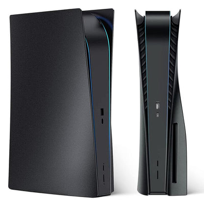 PS 5 Disc Edition Matte Black Plate Cover Shell Case for Play Station 5 Console