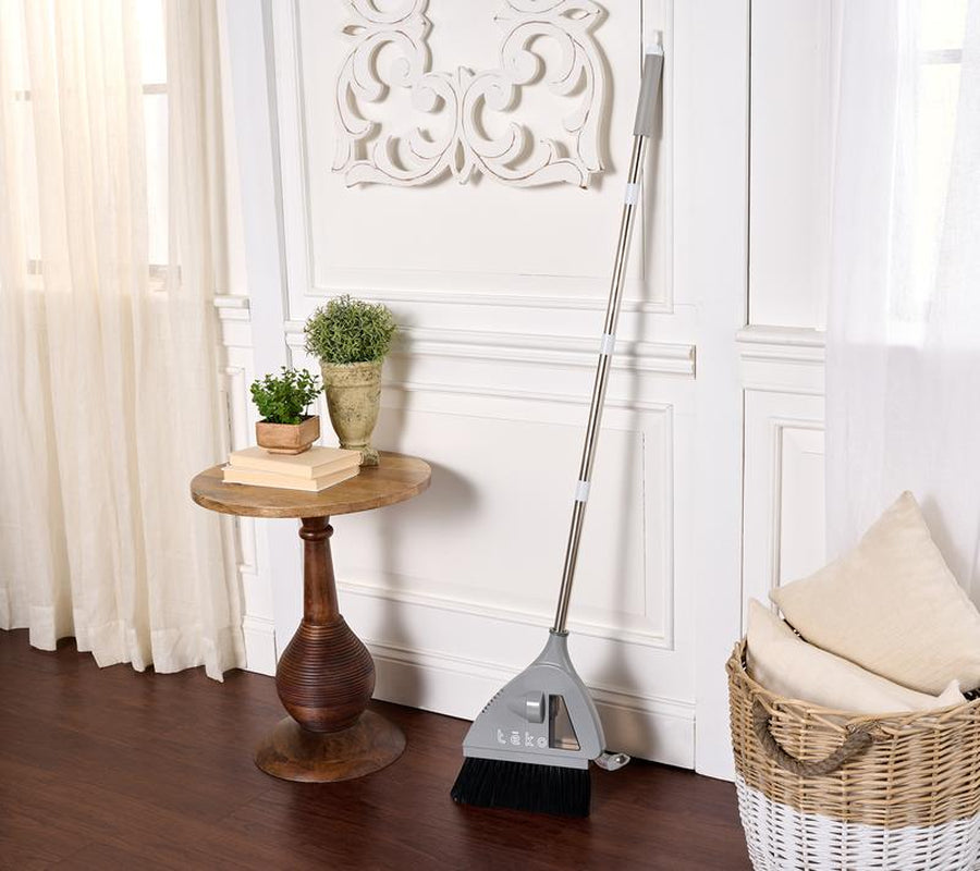 Teko Rechargeable 2-In-1 Sweeper & Vacuum W/ USB Charger