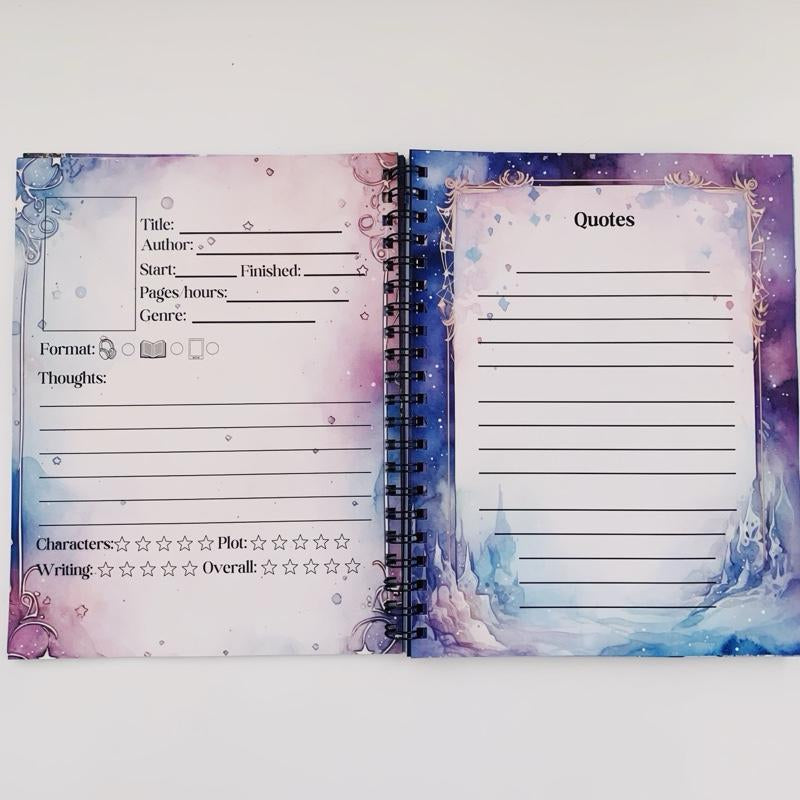 Book Review Notebook L Review Journal for Readers L 100 Book Reviews