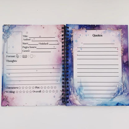 Book Review Notebook L Review Journal for Readers L 100 Book Reviews