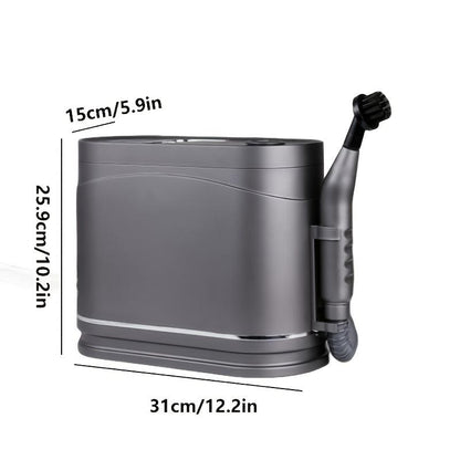99% Sterilize Handheld Steam Cleaner | 1.2L & 11 Tools for Tile Grout/Car/Sofa | Rechargeable Cordless Carpet