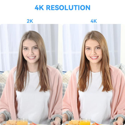 EMEET C60E 4K Ultra HD Webcam with Auto Focus 73° FOV for PC Gaming Switch2 Computer Camera 4K@30Fps 1080P@60Fps Fast Autofocus Auto Light Correction Plug & Play with Privacy Cover for Streaming Working Gaming