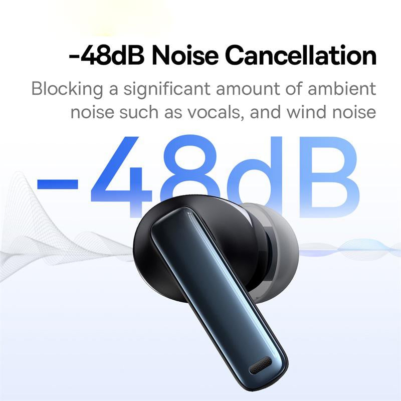 [48Db Immersive] Baseus M2S True Wireless Earbuds with ANC Noise Cancellation 48Db
