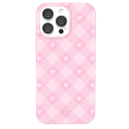 Velvet Caviar Dolly Pink Gingham Iphone Case - Cute & Trendy Phone Cases for Iphone with Stylish Girly Design and Shockproof Protection