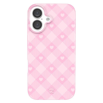 Velvet Caviar Dolly Pink Gingham Iphone Case - Cute & Trendy Phone Cases for Iphone with Stylish Girly Design and Shockproof Protection