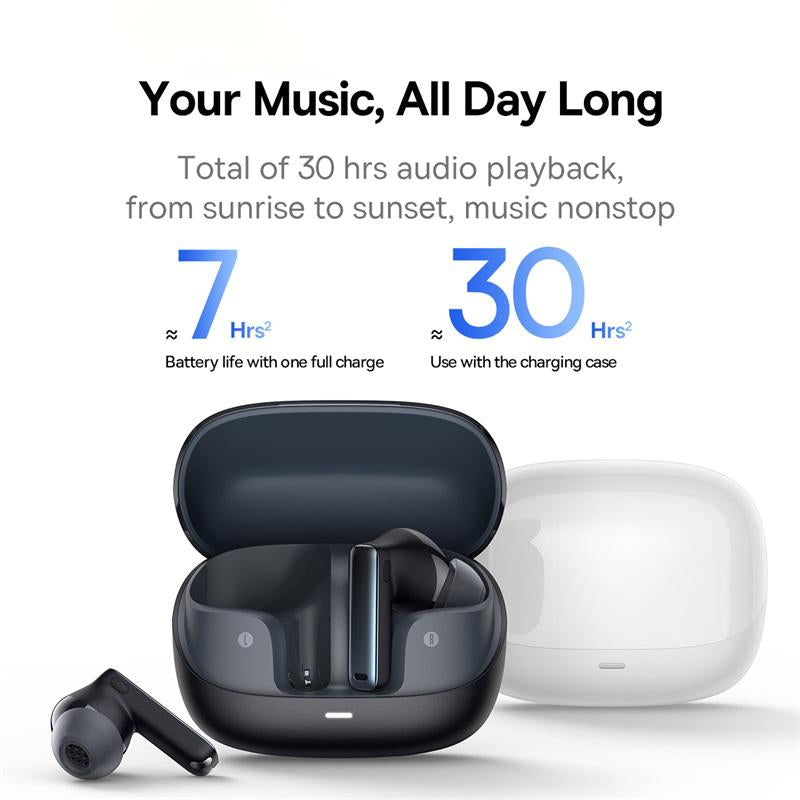 [48Db Immersive] Baseus M2S True Wireless Earbuds with ANC Noise Cancellation 48Db