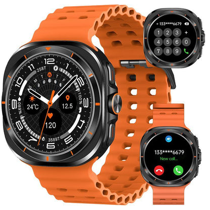 W&O Wireless Smartwatches , Full Touch Display, Weather Forecasts, Remote Camera Control, Music Management - USB Rechargeable, for Android & for Iphone - Perfect Christmas and New Year Gift