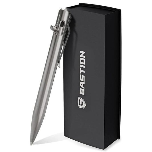 Titanium - Bolt Action Pen by Bastion®