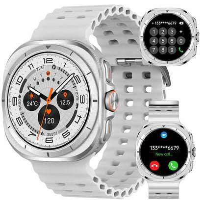 W&O Wireless Smartwatches , Full Touch Display, Weather Forecasts, Remote Camera Control, Music Management - USB Rechargeable, for Android & for Iphone - Perfect Christmas and New Year Gift
