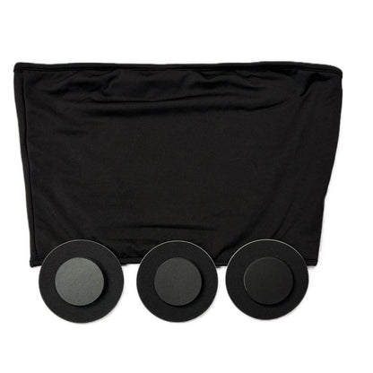 Ostopaix Complete Sound Blocking Kit - 3 Noise Preventing Disks & Ultra Soft Black Band