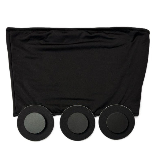 Ostopaix Complete Sound Blocking Kit - 3 Noise Preventing Disks & Ultra Soft Black Band