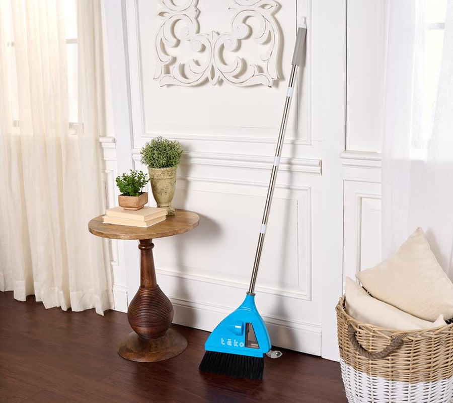 Teko Rechargeable 2-In-1 Sweeper & Vacuum W/ USB Charger