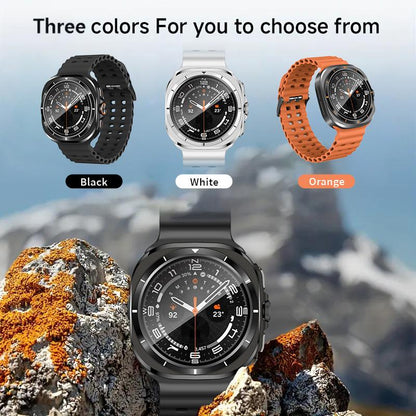 W&O Wireless Smartwatches , Full Touch Display, Weather Forecasts, Remote Camera Control, Music Management - USB Rechargeable, for Android & for Iphone - Perfect Christmas and New Year Gift