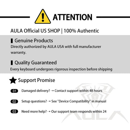 Aula F75 MAX Gasket-Mounted Hot- Swappable Wireless Mechanical Keyboard with TFT Screen and Knob, Gift for Friend, Gaming Accessories