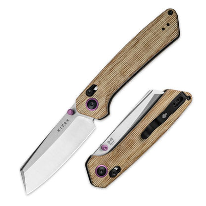 Kizer Camping Knife Madrac Nitro-V V3693A1